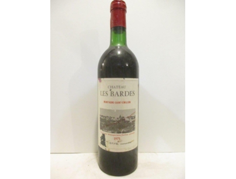 Vinho Tinto CHÂTEAU LES BARDES 1975 (75 cl - 1 unidade)