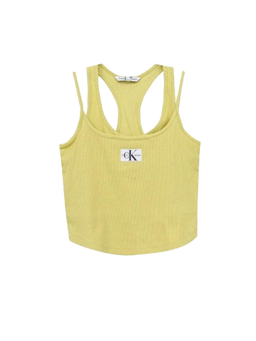 Top CALVIN KLEIN (S - Amarelo)