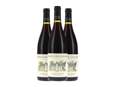 Vinho CHÂTEAU DE COULAINE Cabernet Franc Chinon (0.75 L - 3 Unidades)