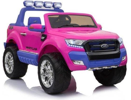 Carro Elétrico  New Ford Ranger 4x4 (Idade Mínima: 3 - Rosa)