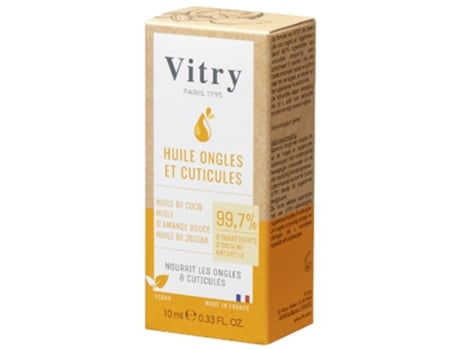 Óleo para unhas e cutículas Vitry 10 ml VITRY