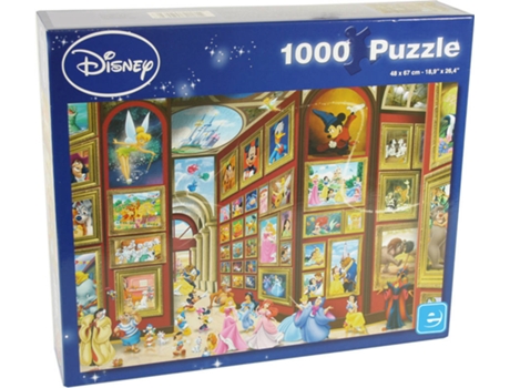 Puzzle  Galeria Disney (Idade Mínima: 3 anos - 1000 Peças)