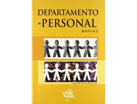 Livro Departamento de personal de la 'A' a la 'Z' de Fernando Somoza Albardonedo (Espanhol)