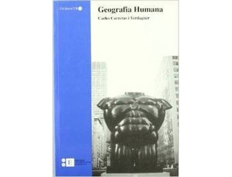 Livro Geografia Humana de Carles Carreras I Verdaguer (Espanhol)