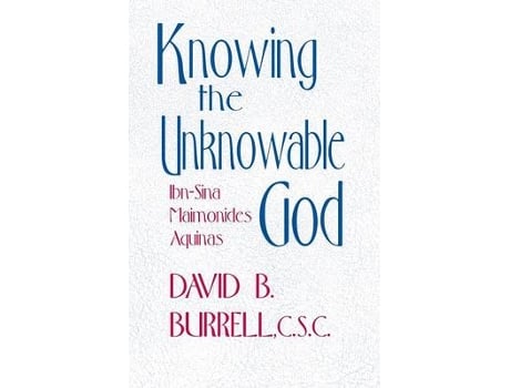 Livro knowing the unknowable god de david b. burrell (inglês)