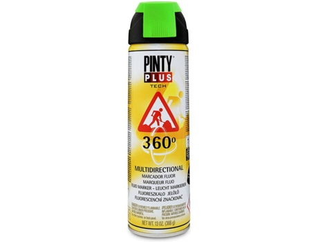 Traçador Verde Fluorescente PINTY PLUS 500Ml