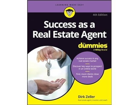 Livro Success as a Real Estate Agent For Dummies, 4th Ed ition de Dirk Zeller (Inglês)