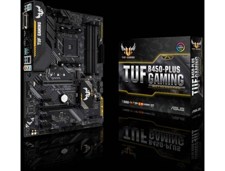 Motherboard ASUS TUF B450-Plus Gaming (Socket AM4 - AMD B450 - ATX)