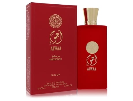 Eau De Parfum Ajwaa Concentrated by Nusuk Spray (Unisex) 3.4 oz (100 ml)