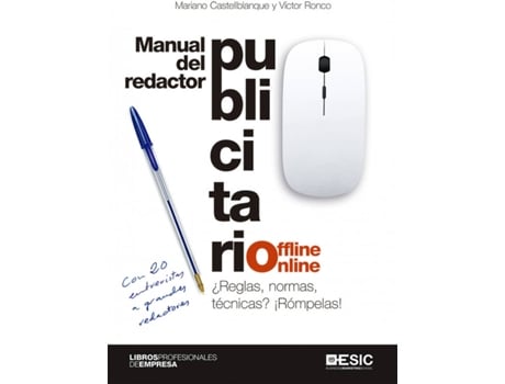 Livro Manual Del Redactor Publicitario Offline-Online de Mariano Castellblanque (Espanhol)