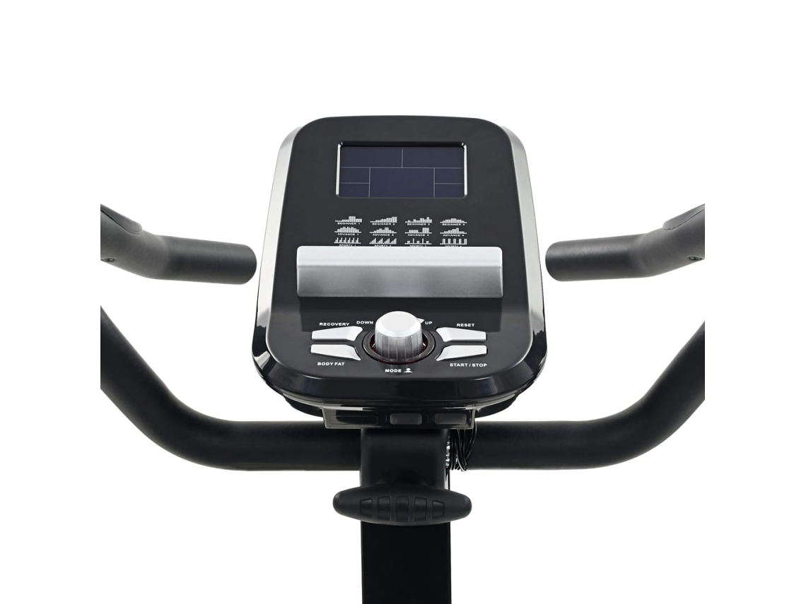 vidaXL Bicicleta estática magnética com medição pulso programável 