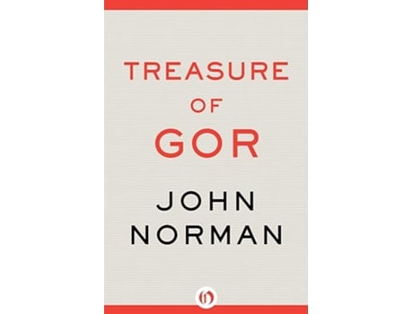 Livro Treasure of Gor de John Norman (Inglês)