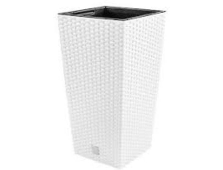 Vaso  Rato Square (Branco - 40x40x75 cm)