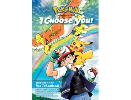 Livro pokemon the movie: i choose you! de ryo takamisaki (inglês)