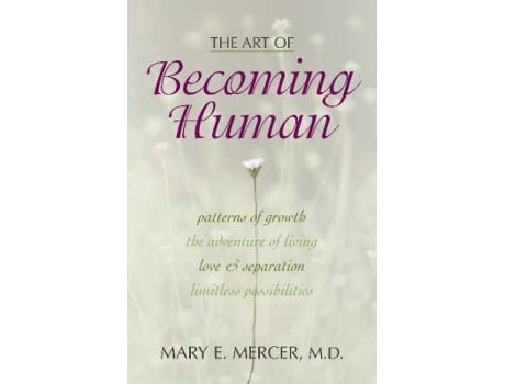 Livro the art of becoming human de mary e. mercer (inglês)