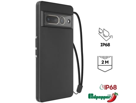 Capa para Google Pixel 7 Pro REDPEPPER Acrílico Preto .