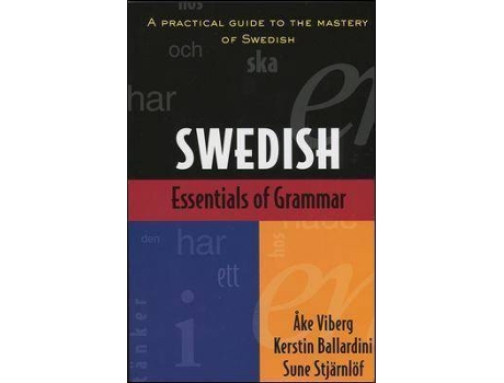 Livro Essentials of Swedish Grammar de Ake Viberg (Inglês)