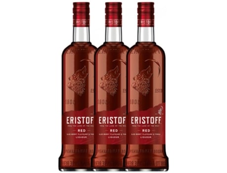 Vodka ERISTOFF Eristoff Red (0.7 L - 3 unidades)