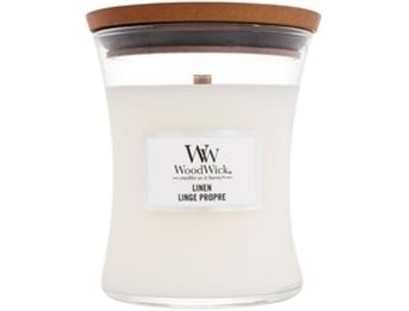 WOODWICK Linen Vase Linen Scented Candle 275.0G