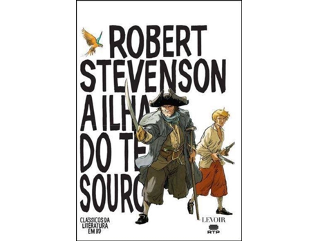 Livro A Ilha do Tesouro de Robert Louis Stevenson (Português)