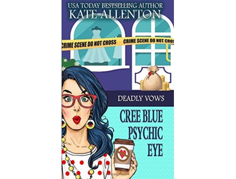 Livro Deadly Vows A Cree Blue Psychic Eye Mystery de Kate Allenton (Inglês)