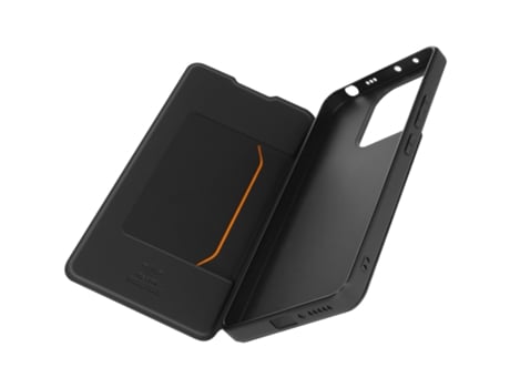 Capa com Cordão Aba Pulso para Xiaomi Xiaomi Redmi Note 13 MADE FOR XIAOMI Pele com Porta-Cartões Preto