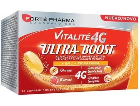 Vitalité 4G Ultra Boost  20 comprimidos efervescentes