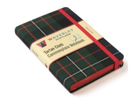 Livro waverley (m): ferguson tartan cloth commonplace notebook de waverley scotland (inglês)