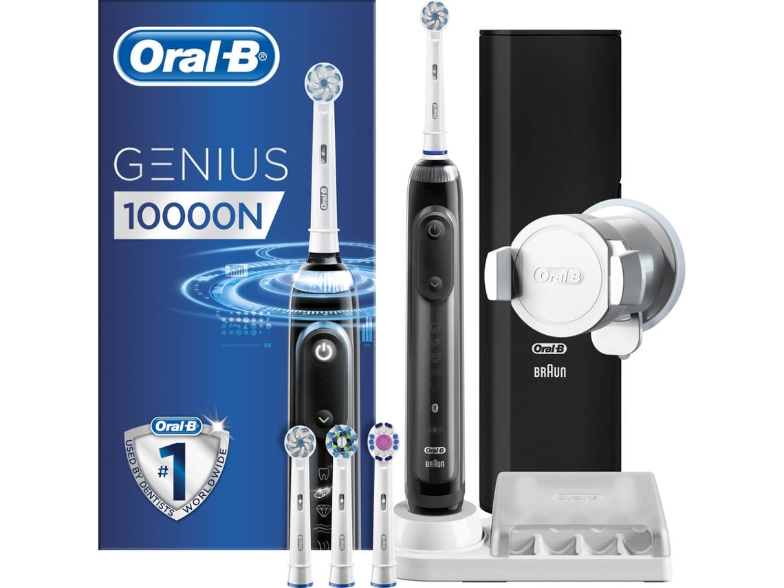 Escova De Dentes Elétrica ORAL-B Genius 10000 N Midnight Preto (40000 ...