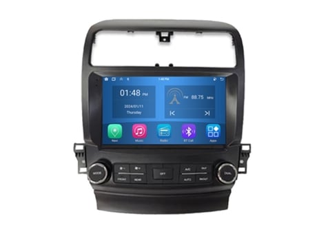 Autorrádio 4Gb Ram64Gb Rom Carplay ROVERONE para Honda Inspire 4 2003-2007 Acura Tsx 2003-2008 Android Carro Rádio