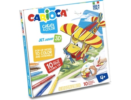 Marcadores  Create & Color 42904 Jet Junior Multicor