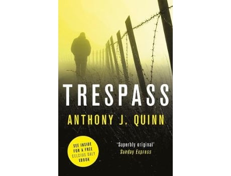 Livro trespass de anthony j. quinn (inglês)