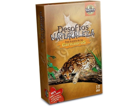 Jogo de Tabuleiro  Carnivoros Desafios Naturaleza