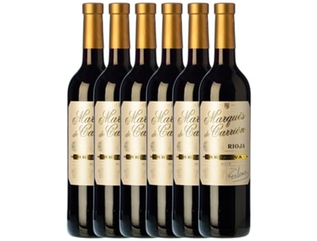 Vinho GARCÍA CARRIÓN García Carrión Marqués De Carrión Rioja Reserva (0.75 L - 6 unidades)