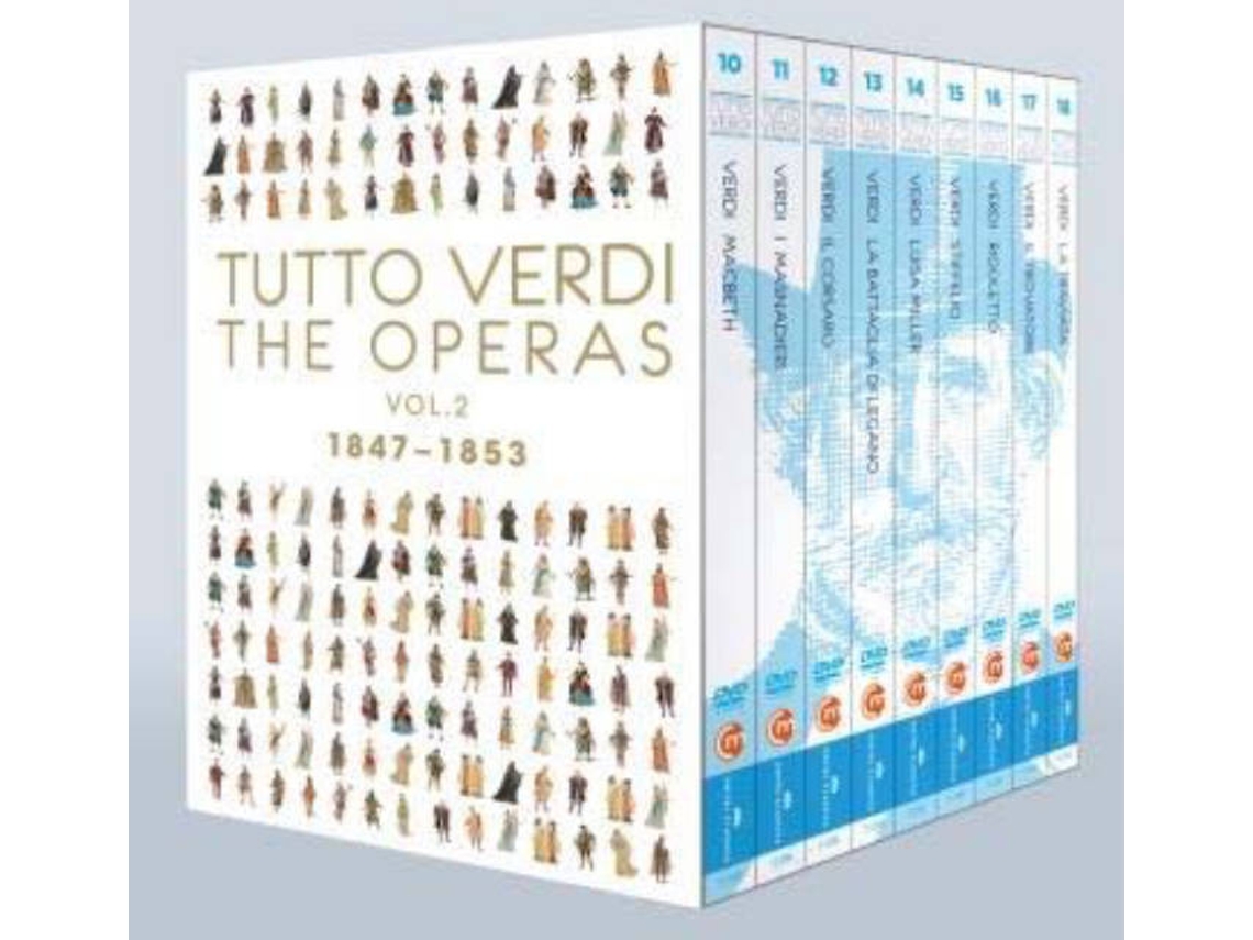 Blu-ray Video Tutto Verdi Operas Vol.2 (9CDs) | Worten.pt