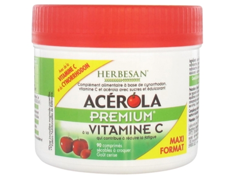 Acerola Premium 90 Comprimidos HERBESAN