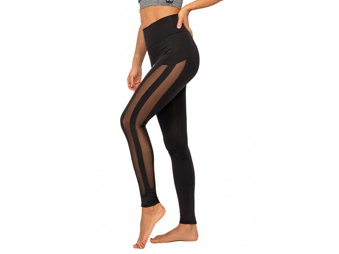 Leggins Mulher ANAISSA (Poliamida - S (34-36) - Preto)