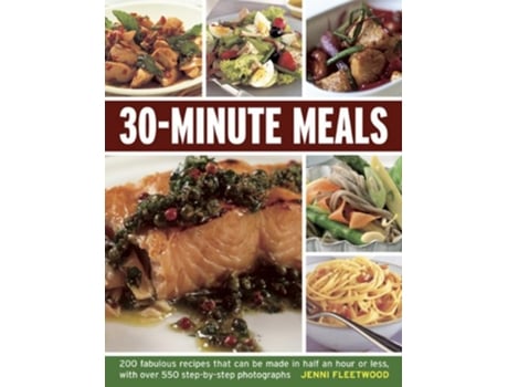 Livro 30minute Meals de Jenni Fleetwood (Inglês)