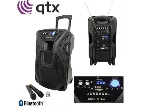 Coluna Busker Pa 15 C/ Micros P Mp Bluetooth