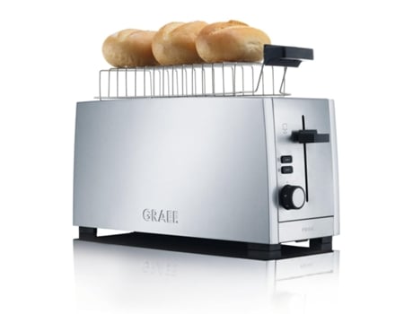 Graef To 100 Mini-Forno 4 Fatias 1380 W Prateado