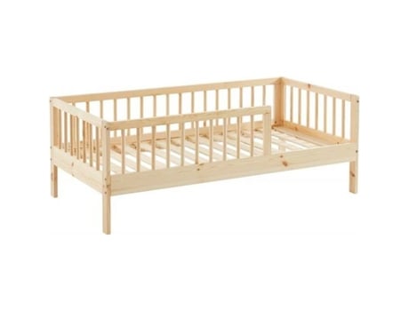 Cama Infantil Cosy Nest Pinho Maciço Bege 70x140 Laïba Kids