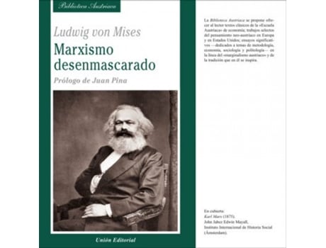 Livro Marxismo Desenmascarado de Ludwig Von Mises (Espanhol)