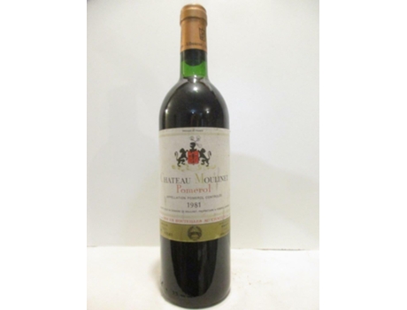 Vinho Tinto CHÂTEAU MOULINET 1981 (75 cl - 1 unidade)