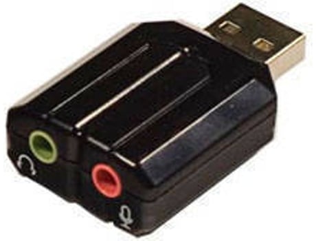 Adaptador SYBA SD-CM-UAUD (USB - USB - Preto)