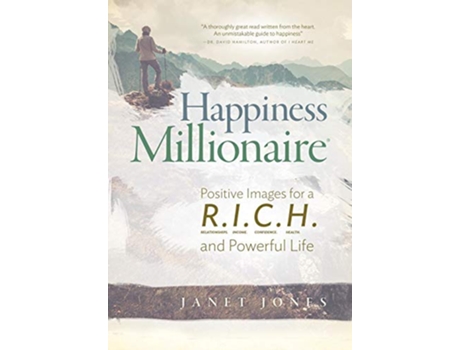 Livro Happiness Millionaire Positive Images for a RICH and Powerful Life de MS Janet Jones (Inglês)