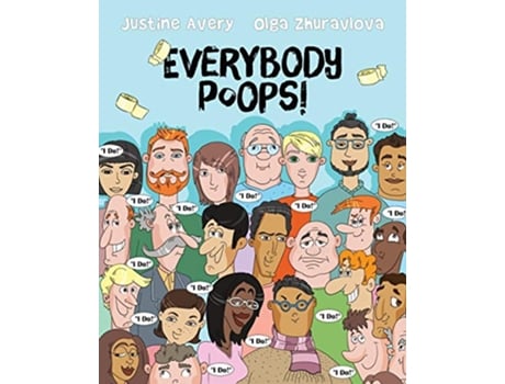 Livro Everybody Poops 1 Everybody Potties de Justine Avery (Inglês)