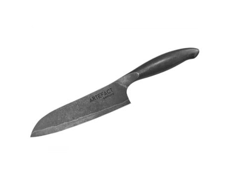 Faca SAMURA Artefact Kitchen Santoku 180 Mm Aus-10 Damasco Japão Aço 59 Hrc