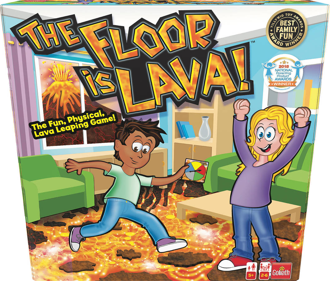 Jogo Infantil GOLIATH Floor is Lava (Idade Mínima: ‍5 Anos - Dificuldade:  Baixa)