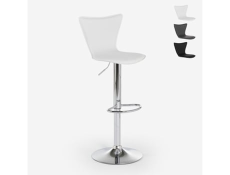 Cadeira de Bar Giratória Design Moderno Ajustável Folks SUPERSTOOL