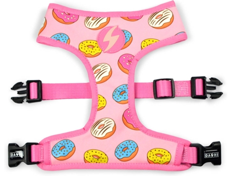 Peitoral para Cães  Donut (Rosa - XL - Porte Grande)